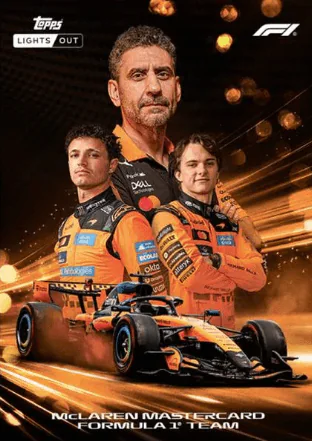 Carte Powertrain de McLaren, Topps Lights Out F1 2026