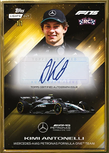 Topps Lights Out 2025 Auto Antonelli